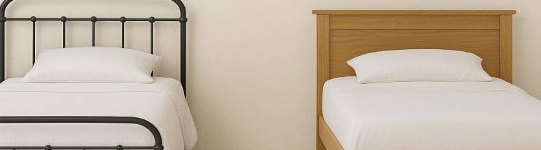 تخت خواب فلزی یا چوبی؟ مقایسه‌ای جامع برای انتخاب بهتر